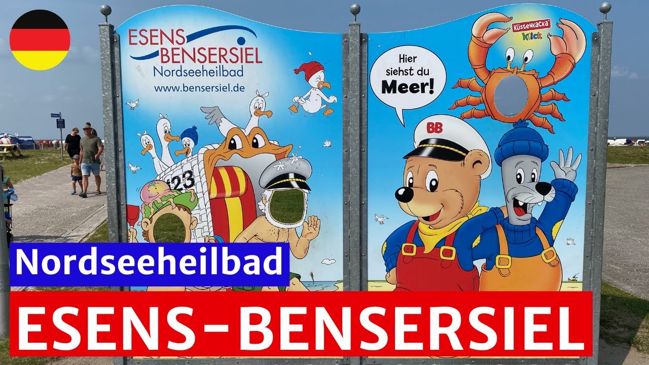 Eindrücke vom Nordseeheilbad Esens-Bensersiel (ohne Kommentar) 08.2024