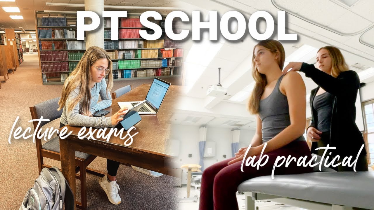 PT School Week in Our Life: Studying for 3 Exams