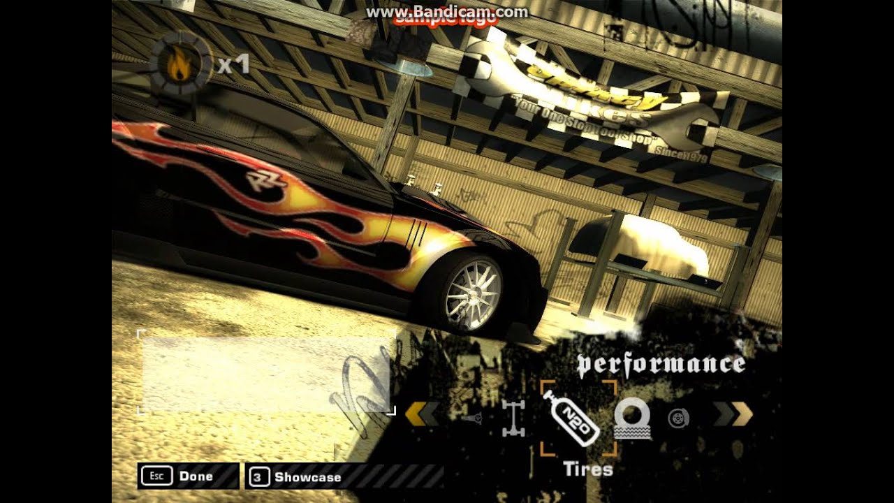 NFSMW How To Make RAZOR's Mustang GT