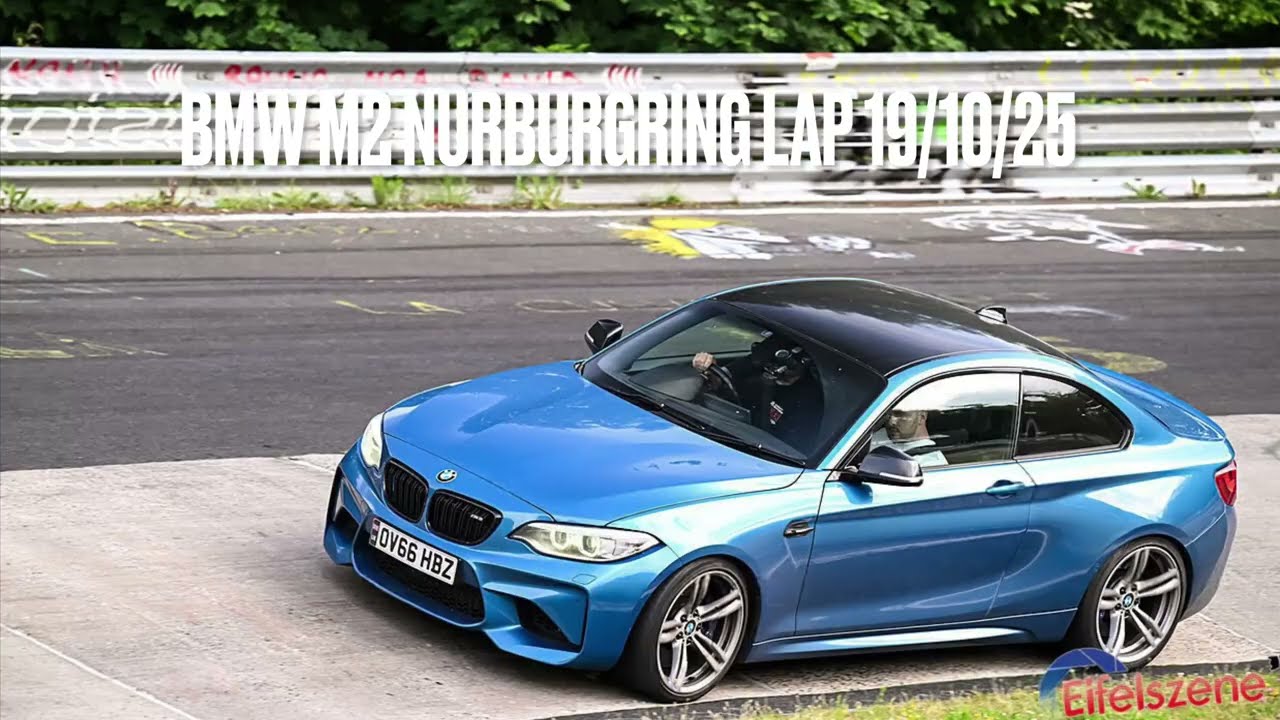 BMW M2 Nurburgring lap 19/10/25 Busy!
