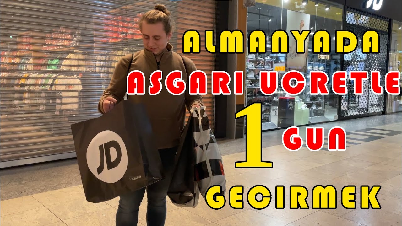 ALMANYADA ASGARİ ÜCRETLE 1 GÜN GEÇİRMEK - ALMANYA BİZİ KISKANIYOR MU?