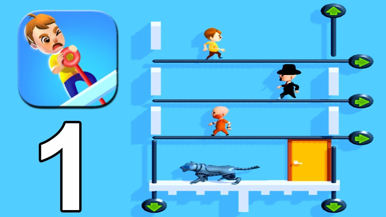 Pin Pull - Gameplay Walkthrough iOS,Android - All Levels 1-40 (by Gamejam Co.)