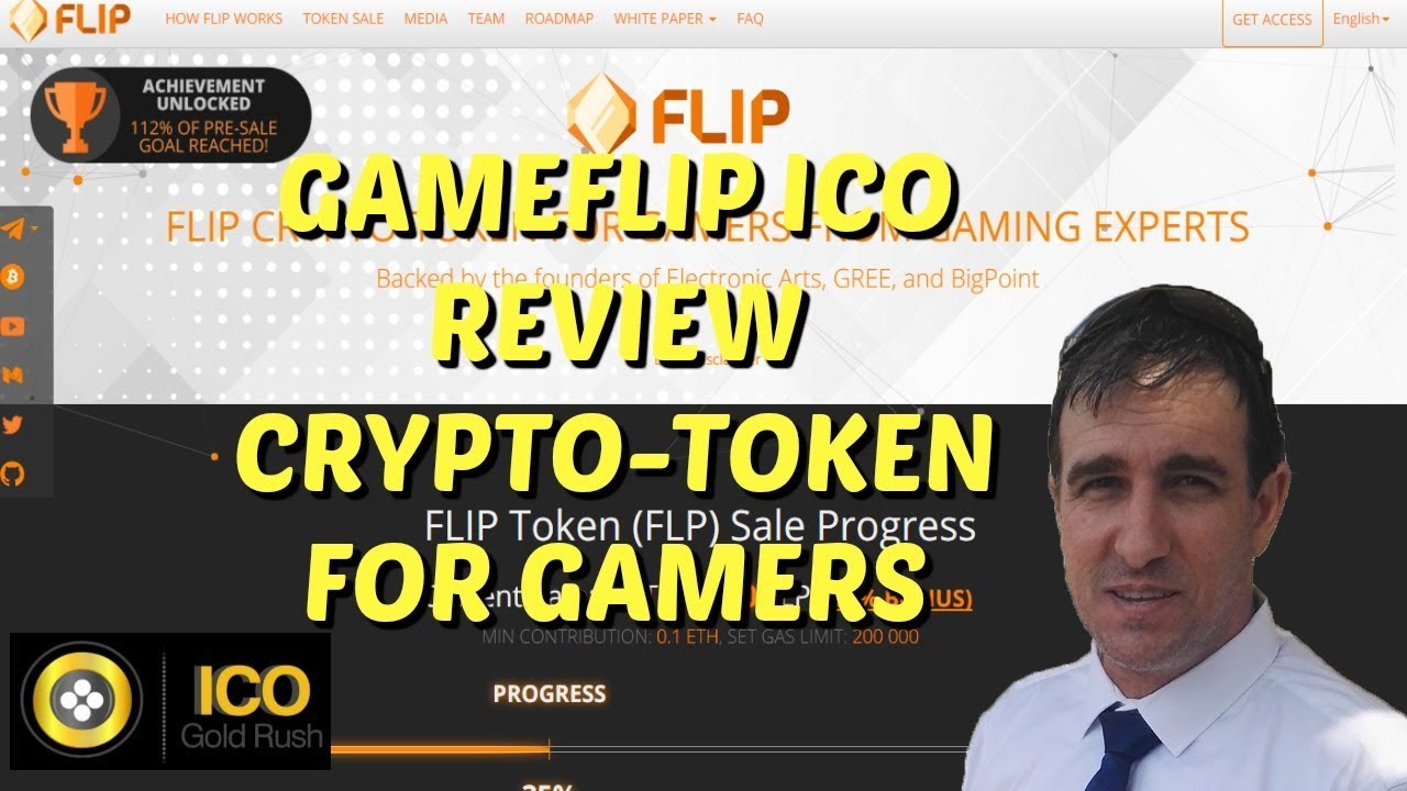 GameFlip Token Review Game Flip ICO Update GameFlip Review ICO Gold Rush Review with Anthony Darvill