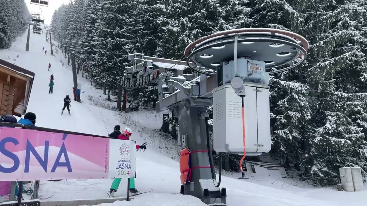 JASN&Aacute;, lyžařsk&yacute; vlek Koliesko - Lukov&aacute;