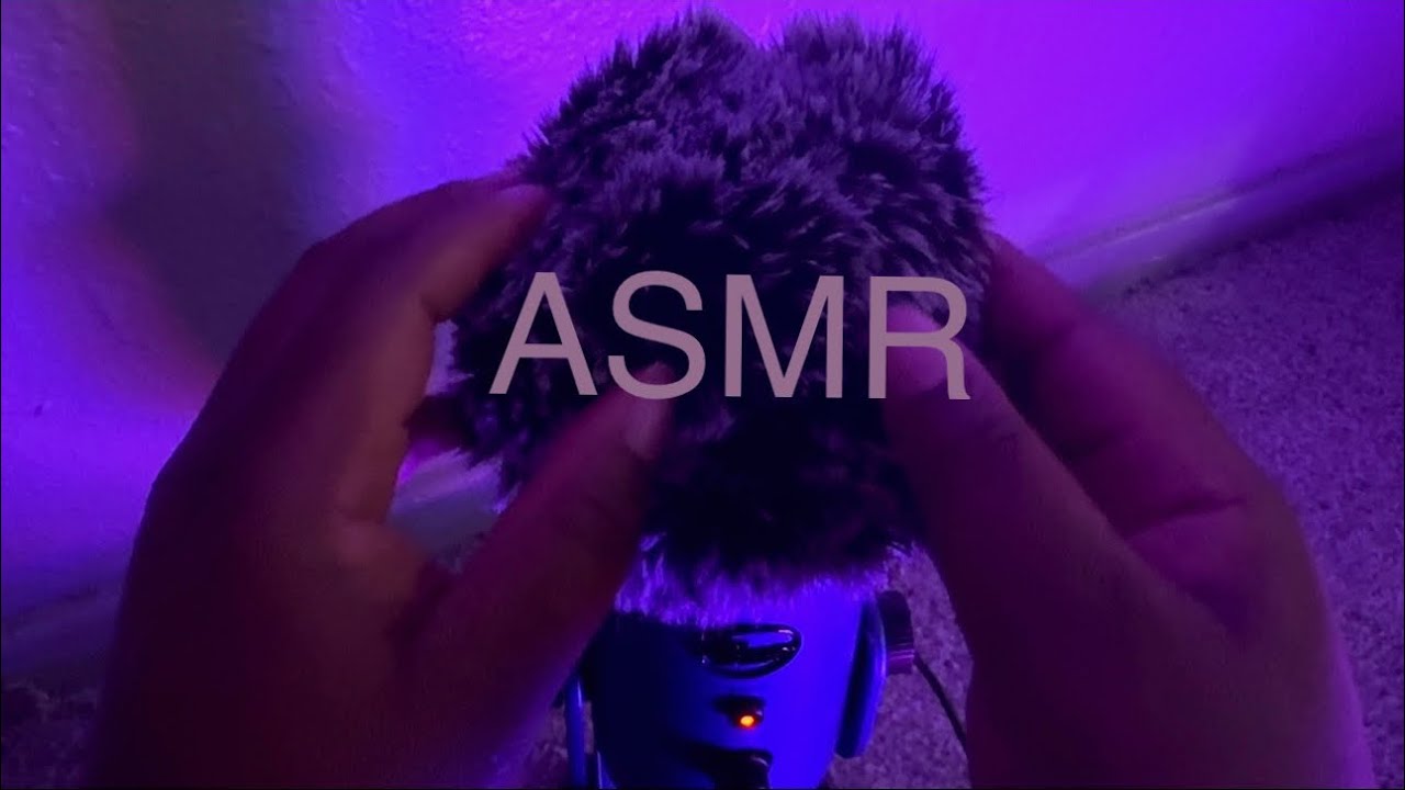 Personal Attention ASMR ✨ 10 Whispered Trigger Words + Fluffy Mic Scratching