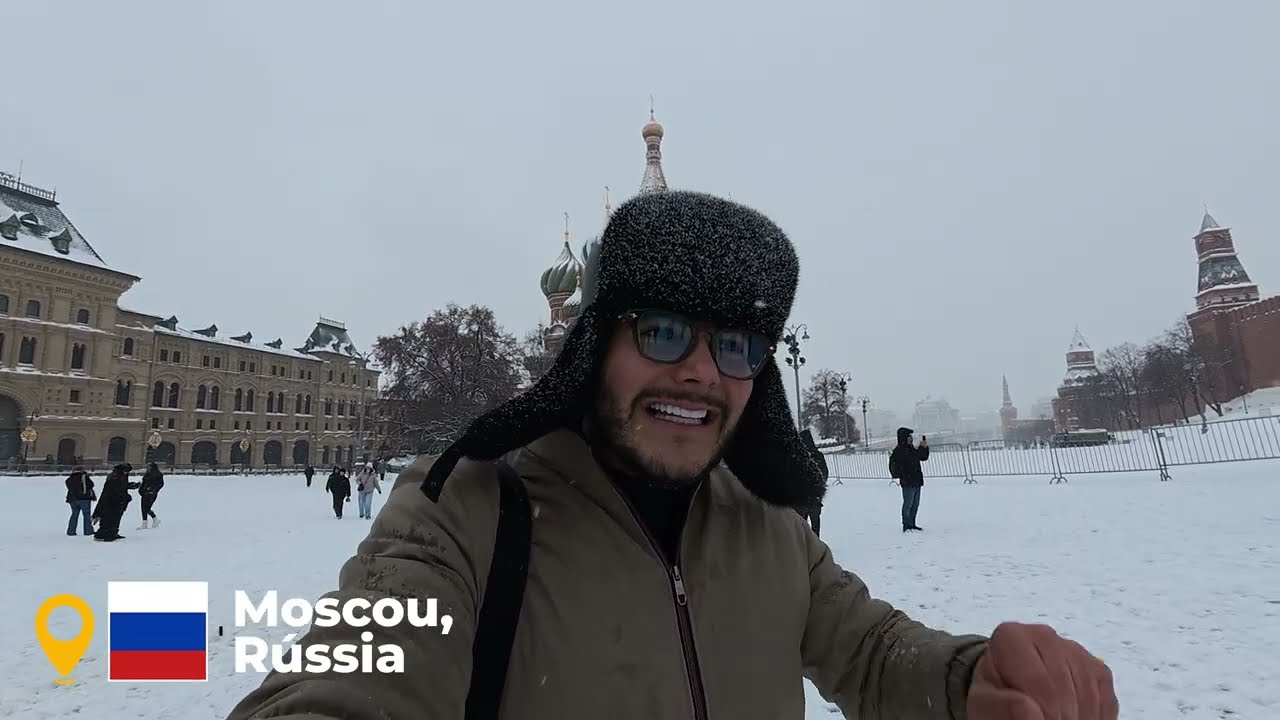IGNOREI A MÍDIA TRADICIONAL E VIM PRA RÚSSIA