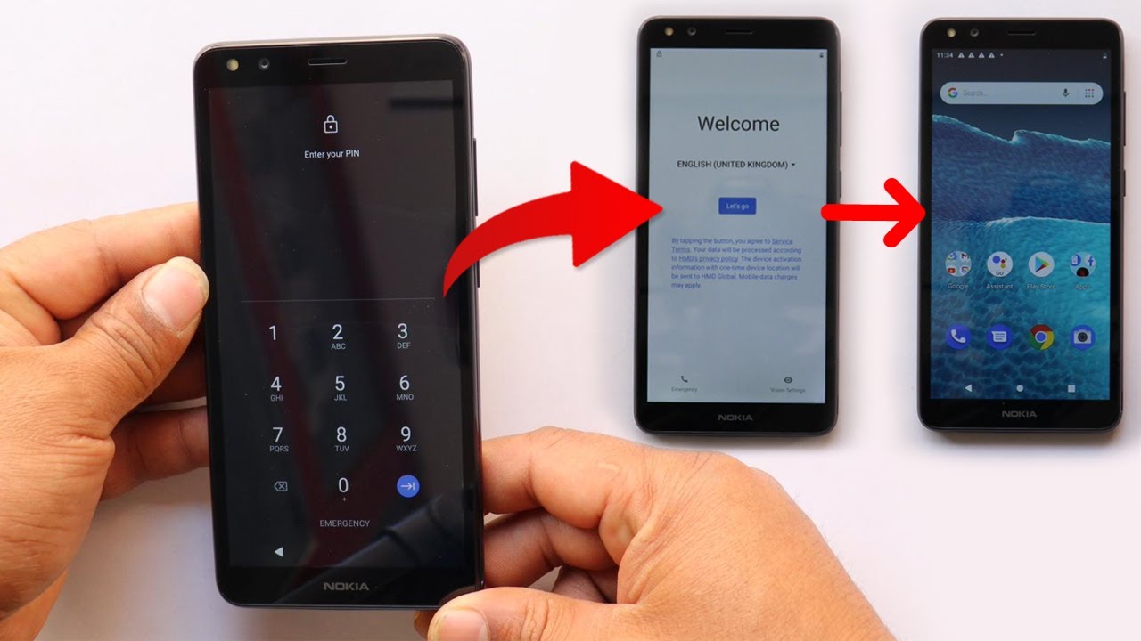 Nokia C1 2nd Edition Hard Reset & FRP Bypass New Method 2023 Without Online Tool | No Test Point