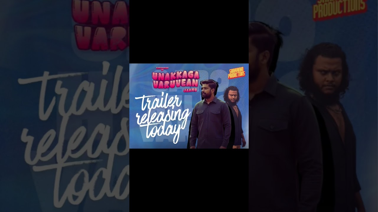 today my first short film movie trailer 6pm release