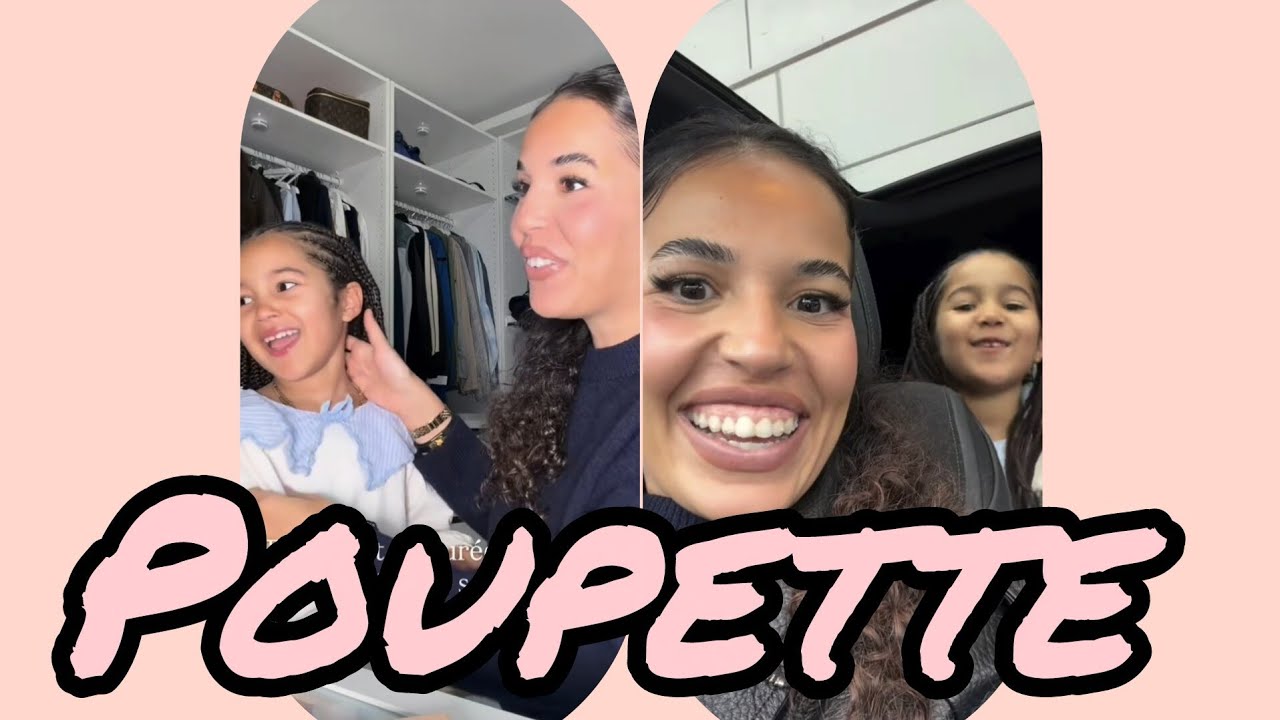 Poupette et Seyana journée mère/ fille ❤️❤️❤️