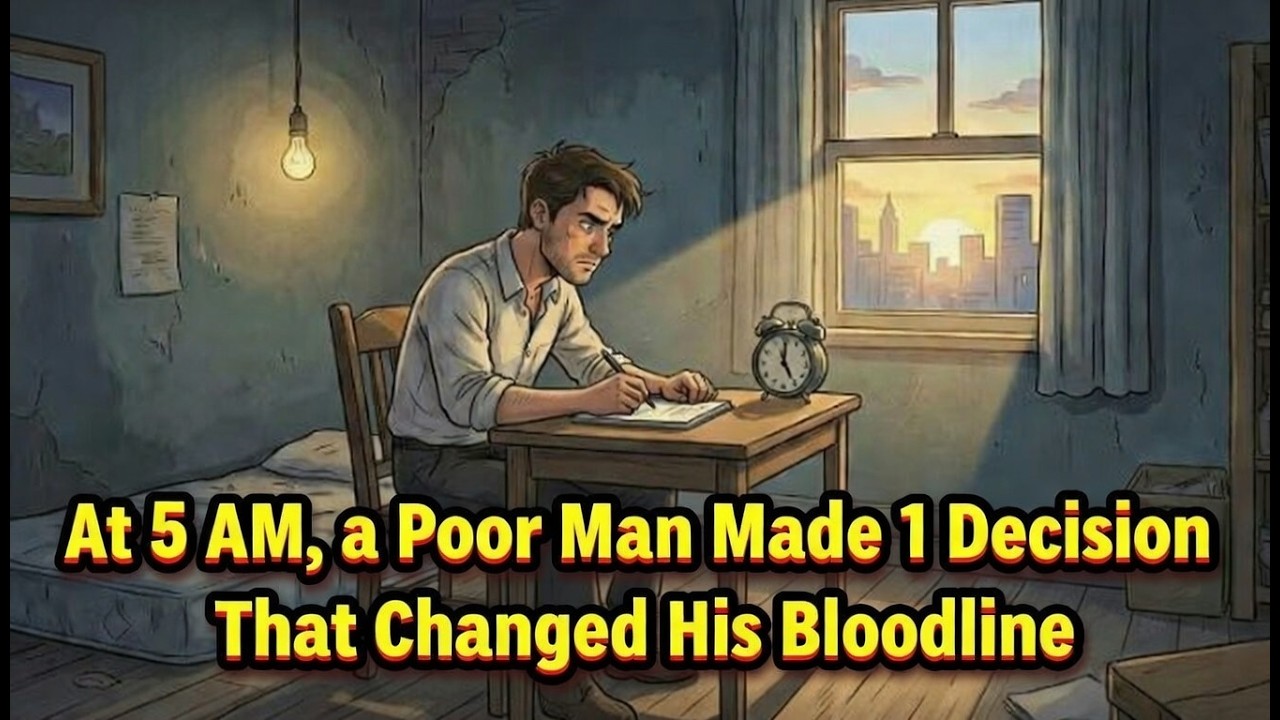 At 5 AM, a Poor Man Made 1 Decision That Changed His Bloodline