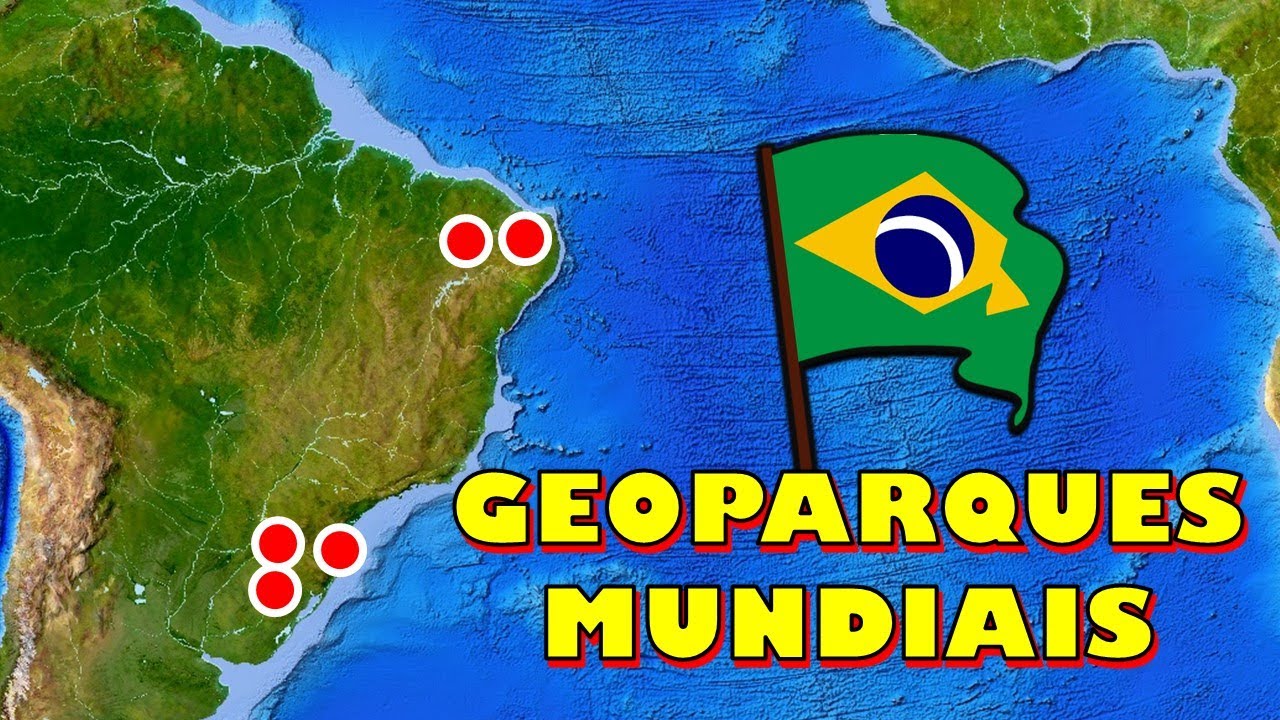 OS CINCO GEOPARQUES MUNDIAIS DO BRASIL!