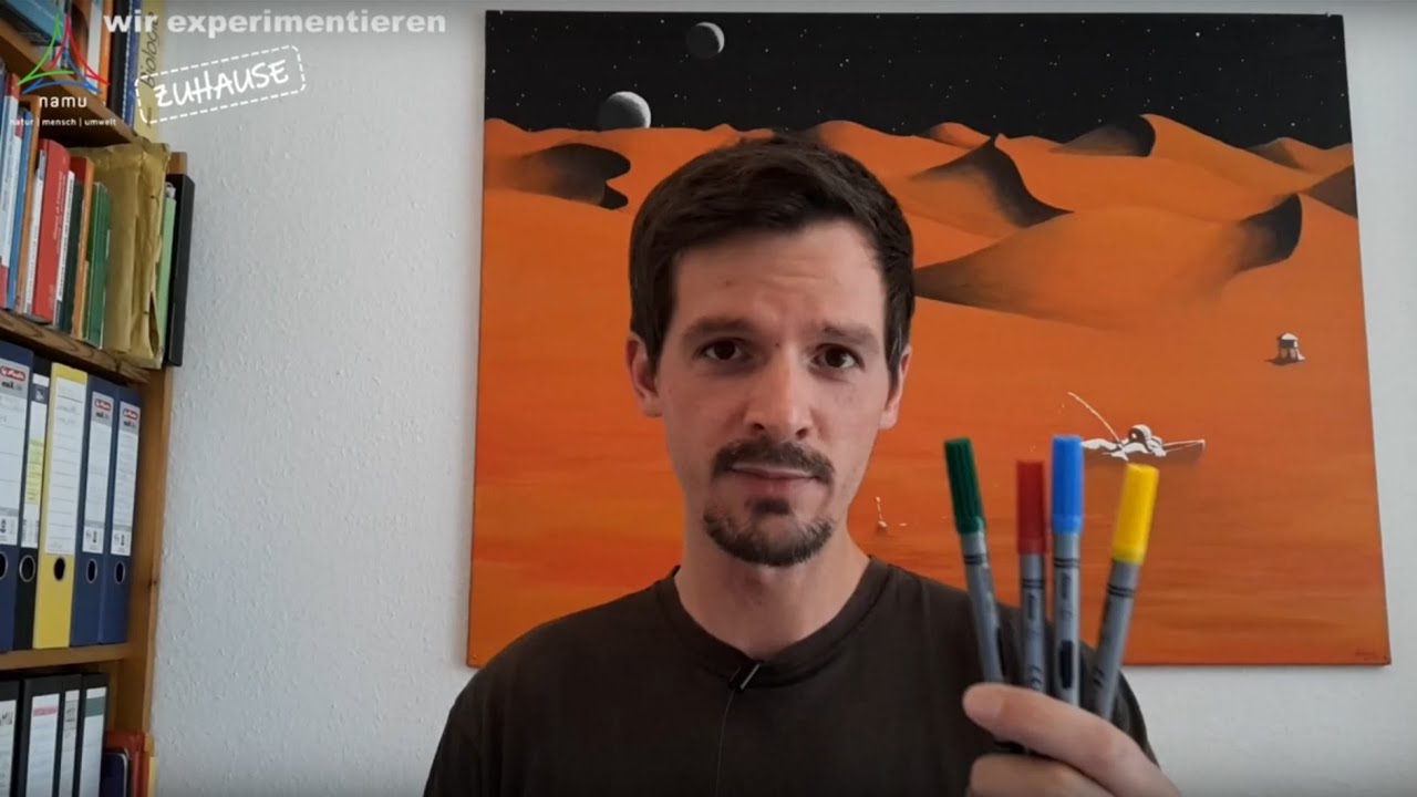 wir experimentieren ZUHAUSE - Folge 5: Das Chromatographie-Experiment
