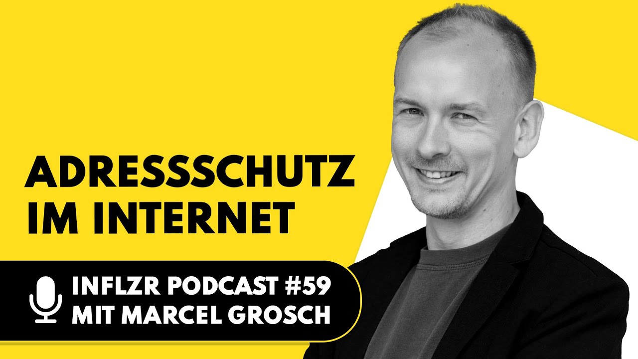 Anzeige: Impressum ohne Privatanschrift - Marcel Grosch über rechtlich sicheren Adressschutz