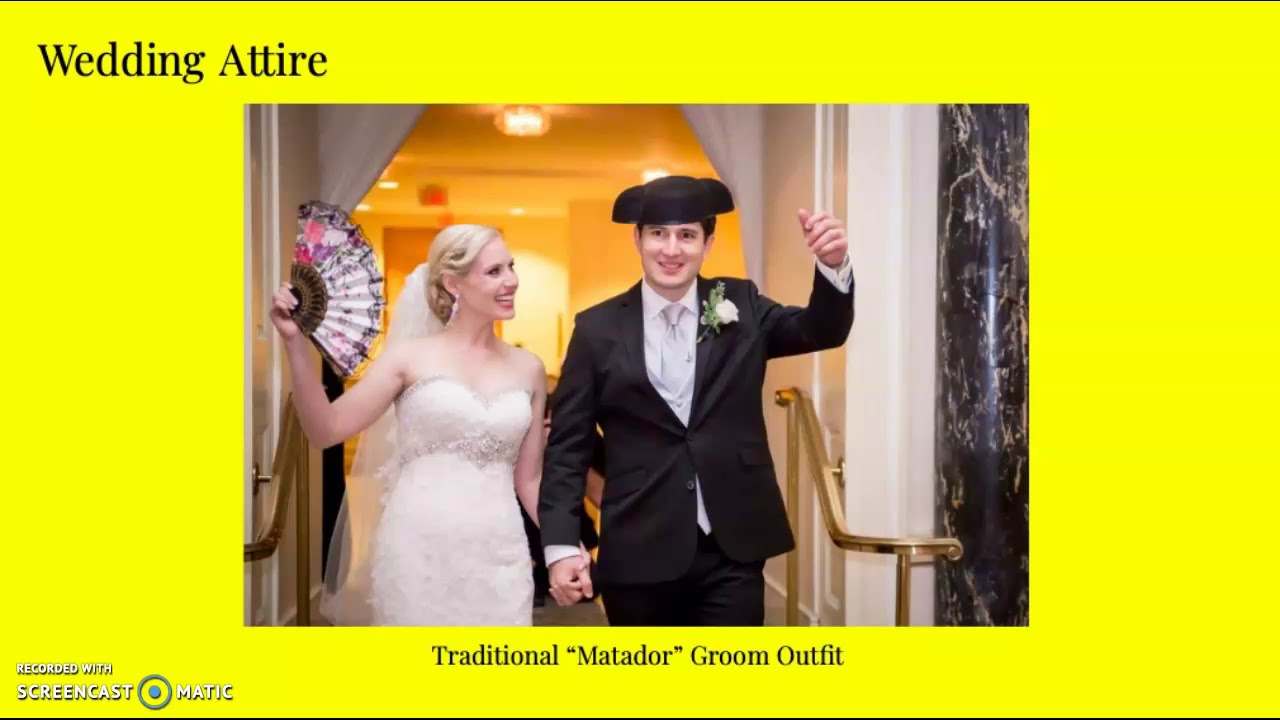 Spanish Wedding Attire