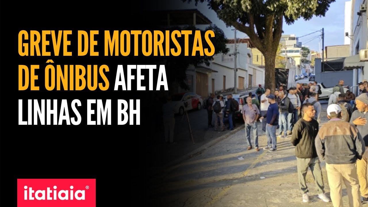 PARALISAÇÃO DE MOTORISTAS DE ÔNIBUS AFETA LINHAS EM BH NESTA TERÇA-FEIRA
