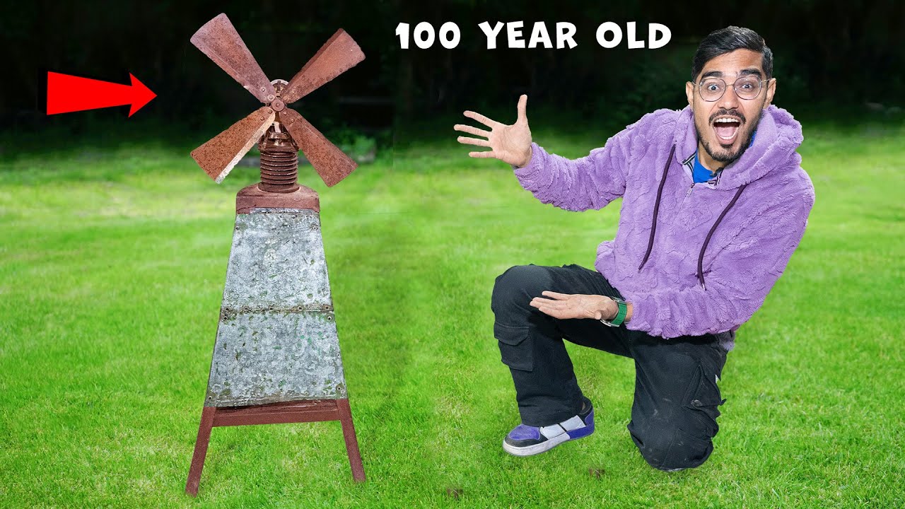 100 Years Old Kerosin Fan- 100 साल पुराना मिट्टी के तेल से चलने वाला पंखा🔥