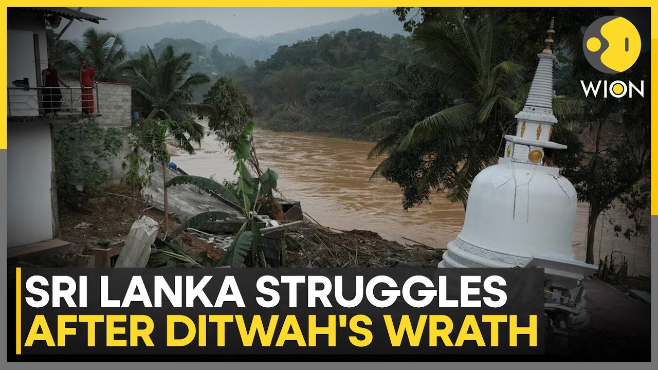 Cyclone Ditwah Devastates Sri Lanka, Leaves Trail of Destruction | WION
