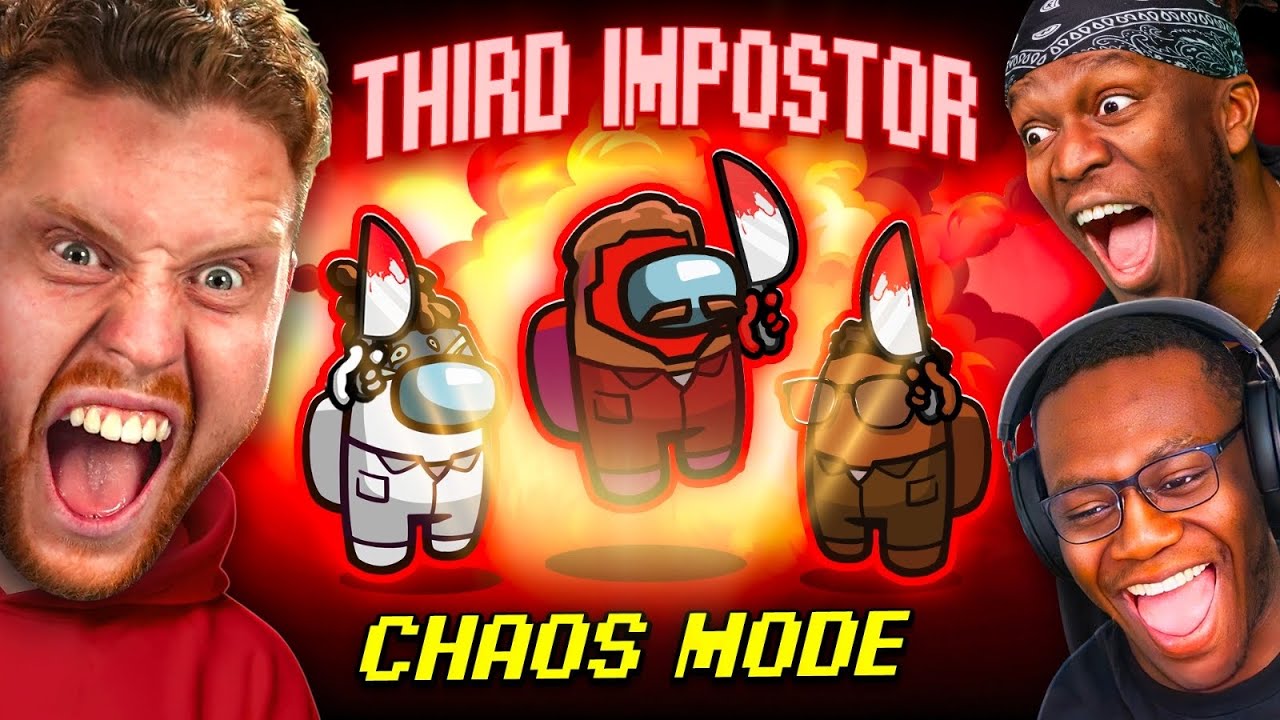 SIDEMEN AMONG US CHAOS MODE BUT THERE’S A THIRD IMPOSTER ROLE