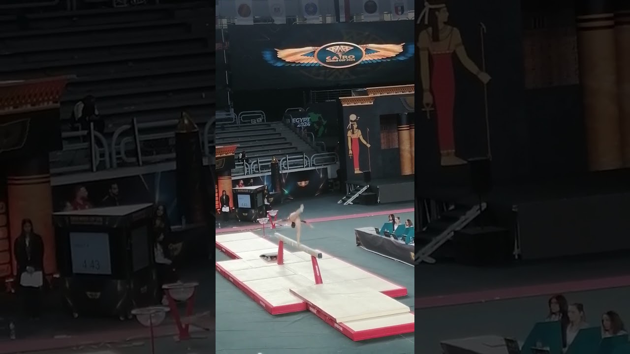 Eythora Thorsdottir-Ned cairo world cup 2024 qualification beam