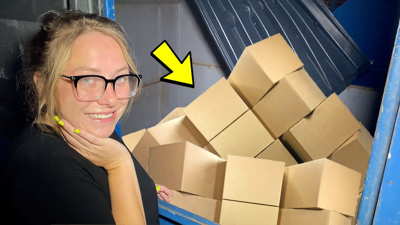 EMPLOYEE'S FILLED THEIR DUMPSTER AGAIN! *BRAND NEW STUFF!