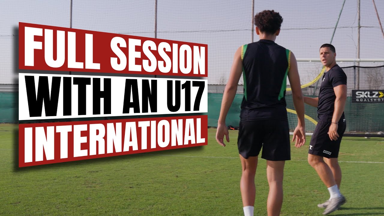 Command The FALSE 9 Position - Full Session With An U17 INTERNATIONAL!