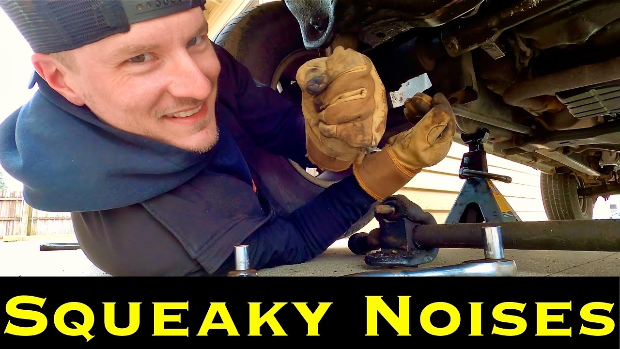 Squeaking and Noise FIXED! / 1997-2004 Dodge Dakota Sway Bar Bushing Replacement