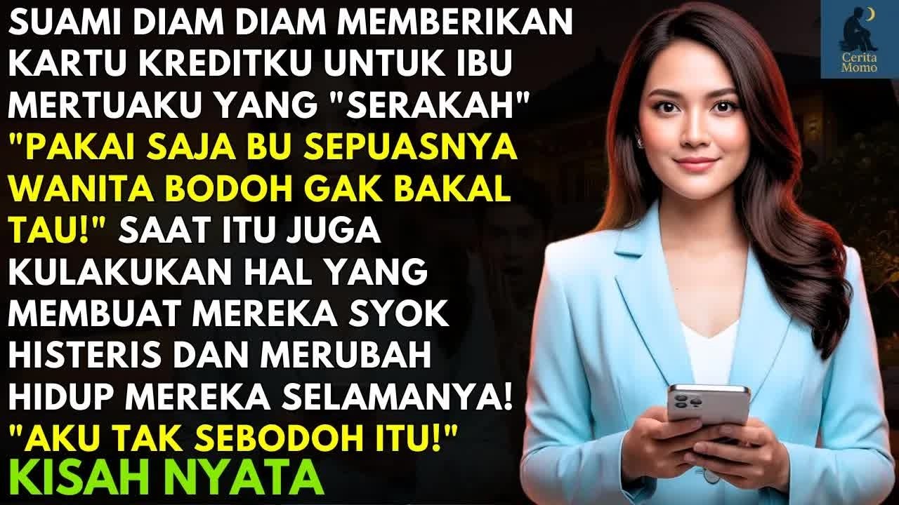 ＂PAKAI SAJA BU SEPUASNYA WANITA BODOH GAK BAKAL TAU!＂ MEREKA PIKIR AKU MUDAH DI BOHONGI - TAPI..