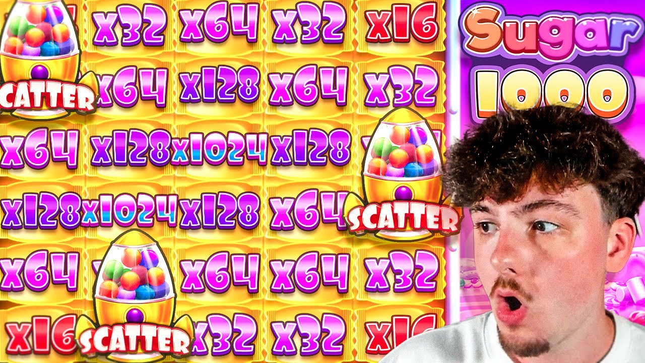 БЕЗУМНЫЕ МНОЖИТЕЛИ В SUGAR RUSH 1000... (МАКСИМАЛЬНОЕ КОЛИЧЕСТВО)