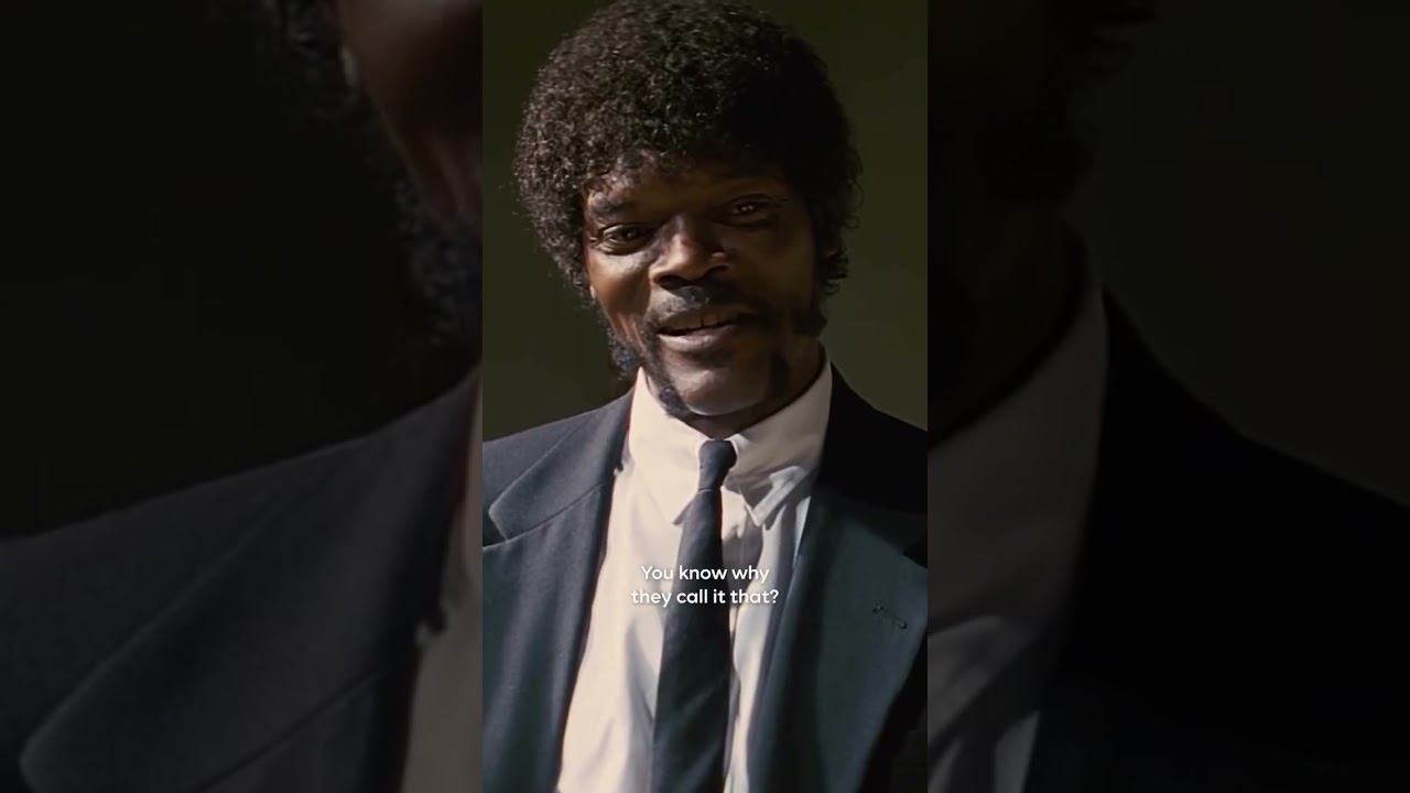 Royale with Cheese | Pulp Fiction