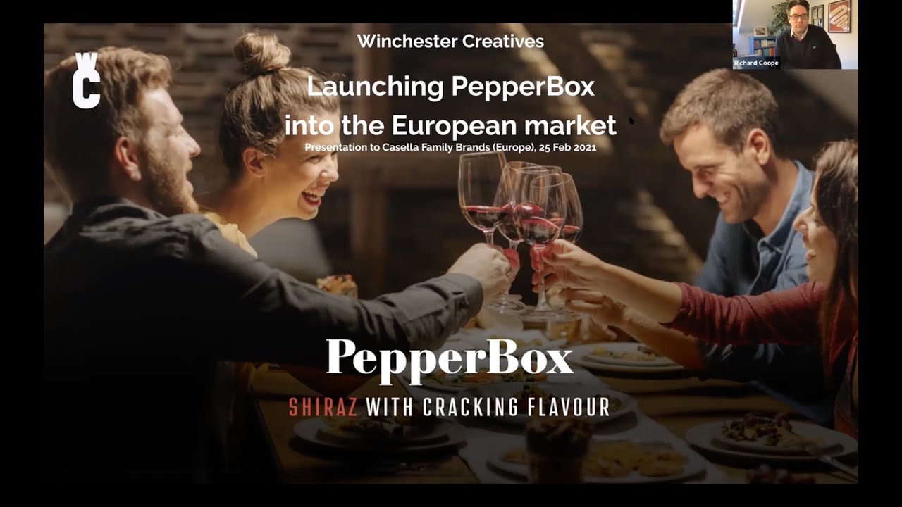 Winchester Creatives: Final Pepperbox Launch Campaign pitch to Casella Family Brands (25 Feb 2021)