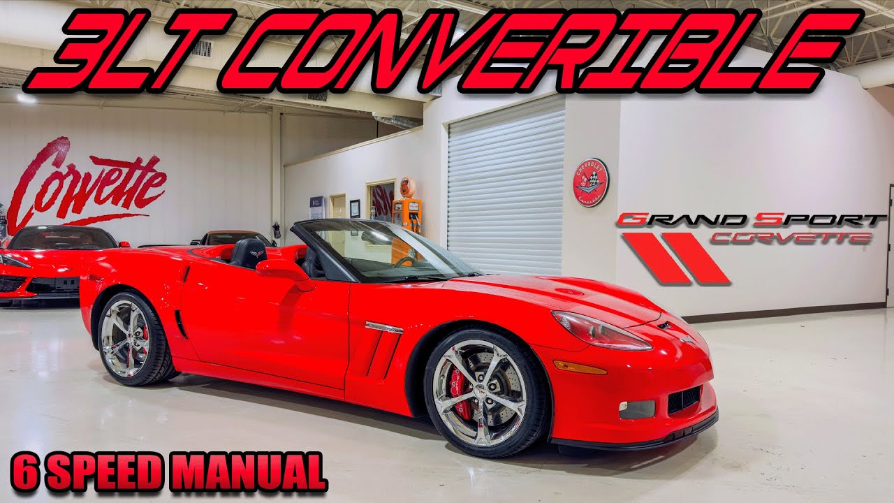 C6 Grand Sport 2013 года Torch Red на выставке Corvette World!
