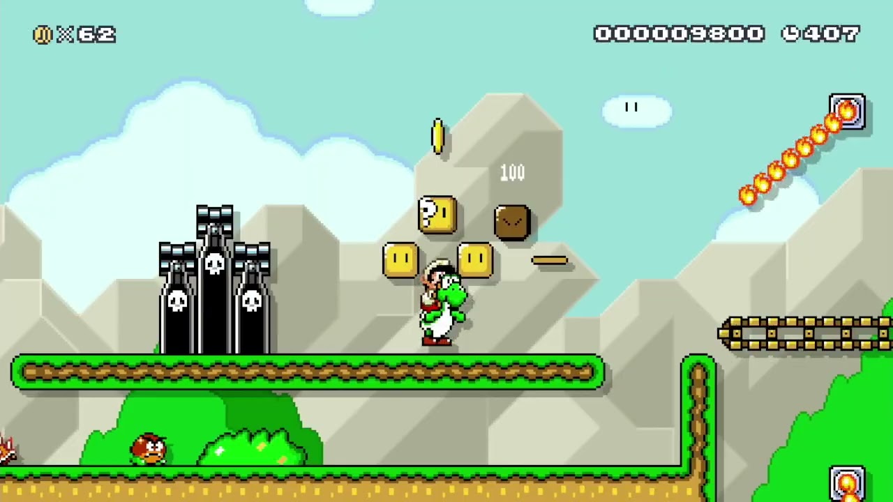 Mario Forever by Lo Snupo 🍄Super Mario Maker 1 ✹Wii U✹ No Commentary #dll