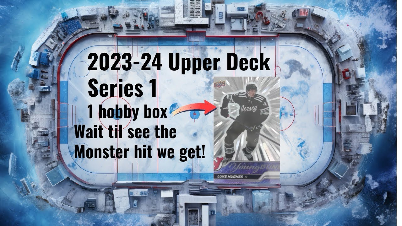 During the Great Blizzard of 2026. We open up this white hot box of 2023-24 Upper Deck!! 