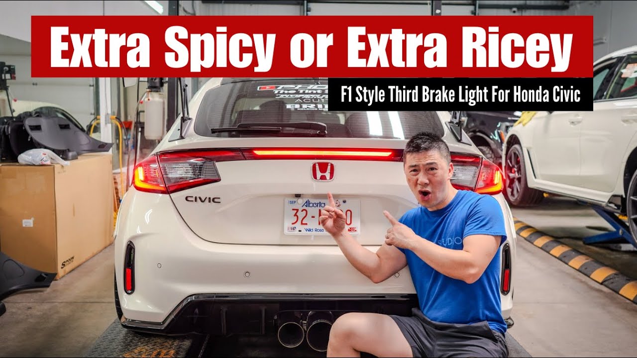 F1 Third Brake Light 11th Gen Honda Civic