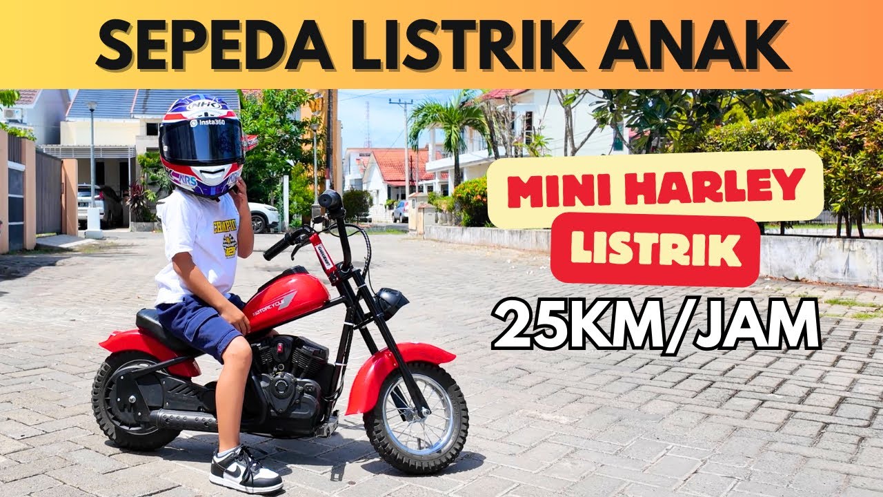 REVIEW MINI HARLEY LISTRIK By Fawwaz Al Faizi