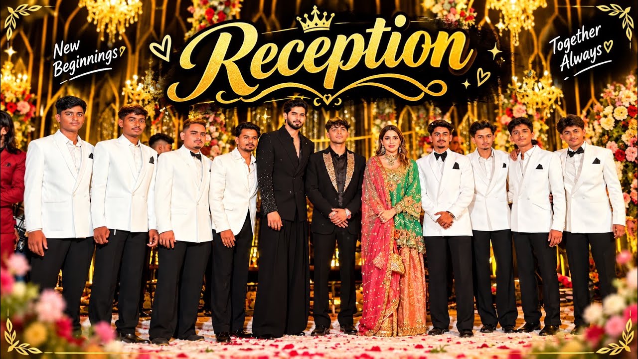 Reception ❤️ | with enjoy | some memories🫂 | same dress theme | 