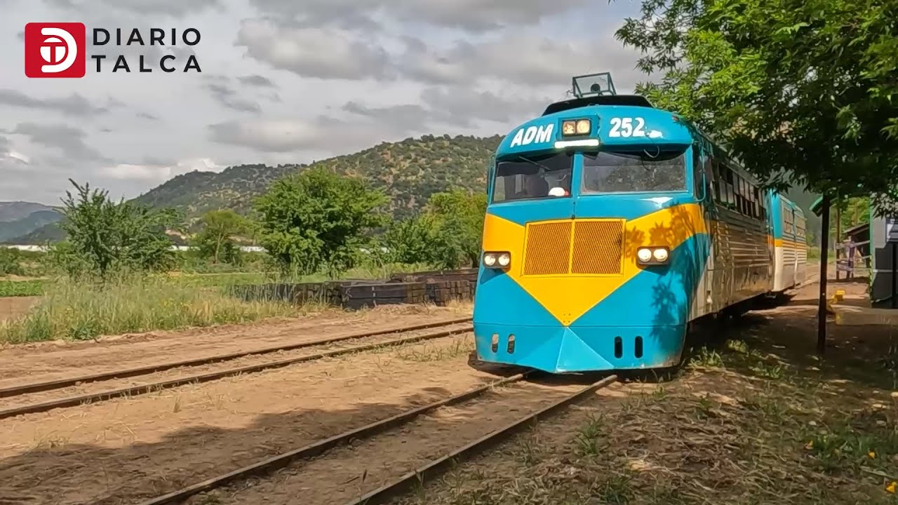 Ramal Talca-Constitución vuelve a circular después de graves daños por inundaciones y derrumbes.
