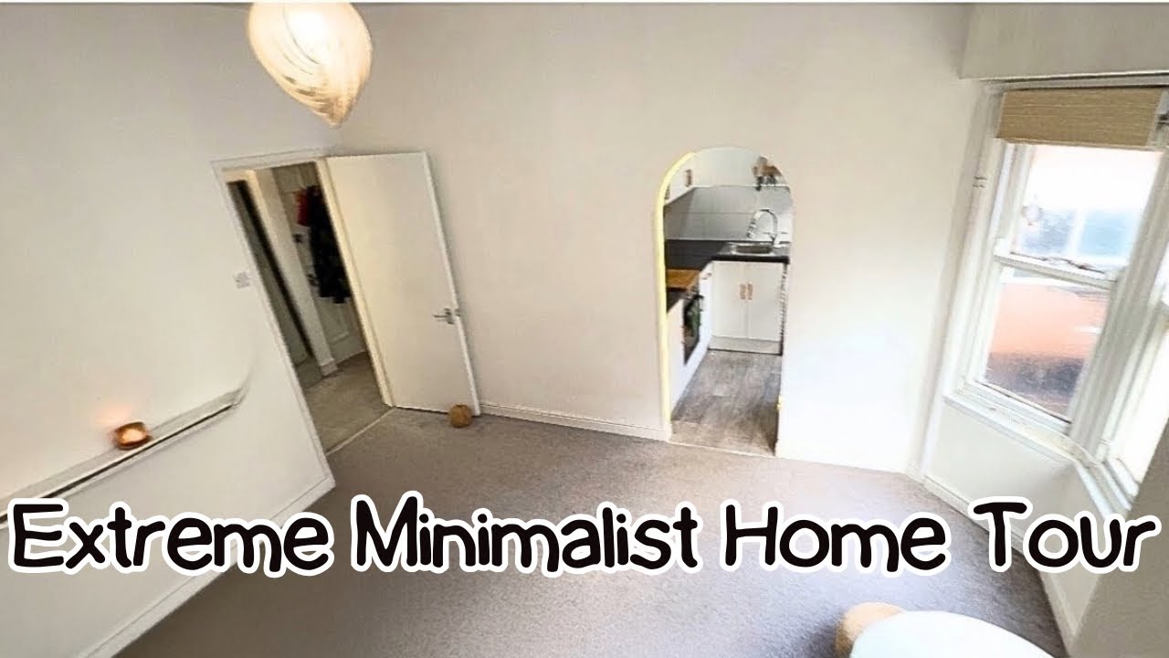 EXTREME MINIMALIST HOME TOUR FT. EVERYTHING I OWN.