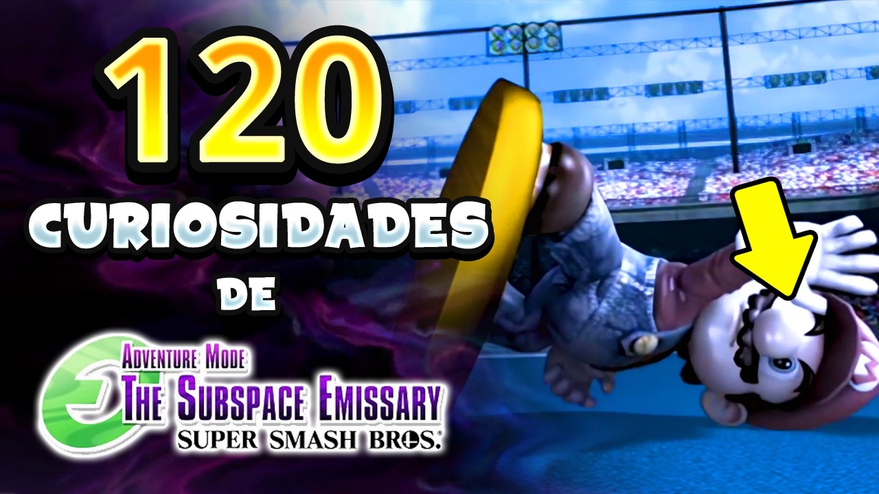 120 CURIOSIDADES BRUTALES del EMISARIO SUBESPACIAL de Smash
