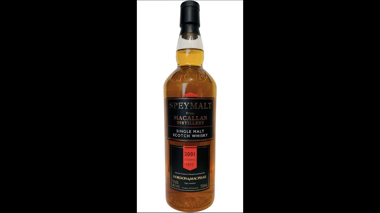 Sample Gordon & MacPhail Speymalt Macallan 2001 20 YO Speyside Single Malt Scotch Whisky