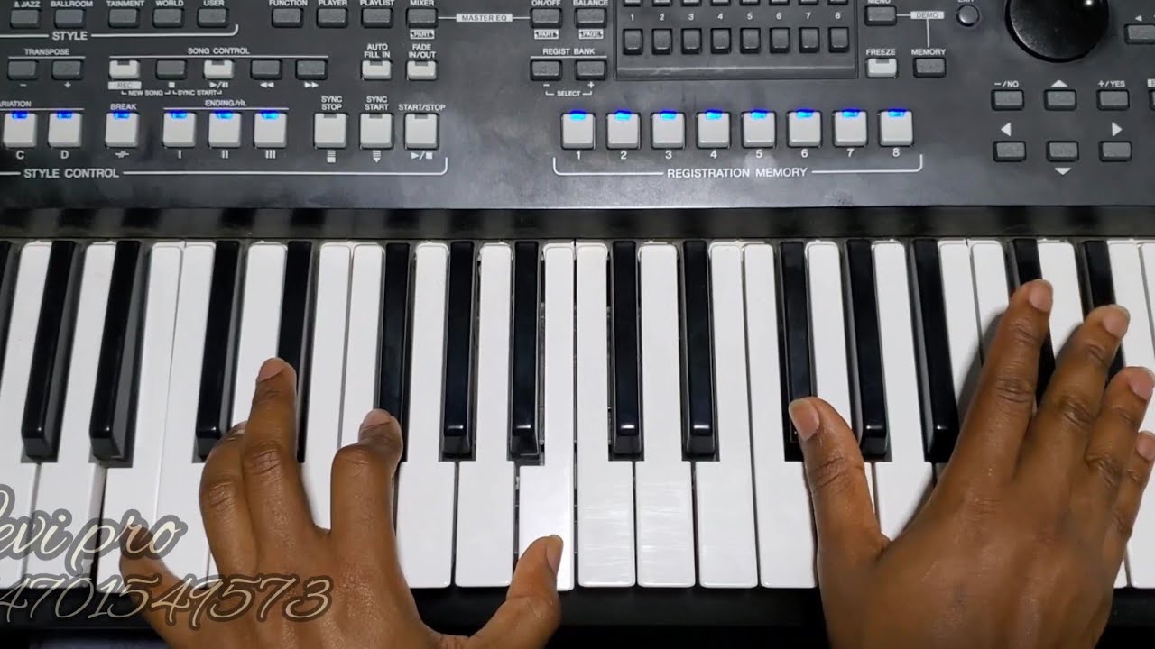 yesu wastahili piano tutorial 💧👍💫