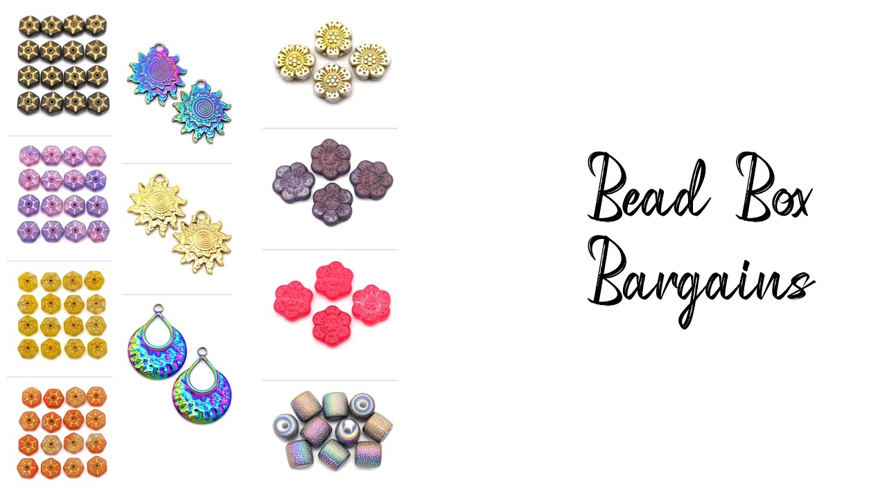 Bead Box Bargains Mega Bead Haul Unboxing!
