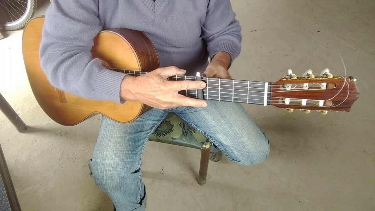Tutorial, punteo de chacarera en varios tonos, LA TELESITA, CAFRUNE.