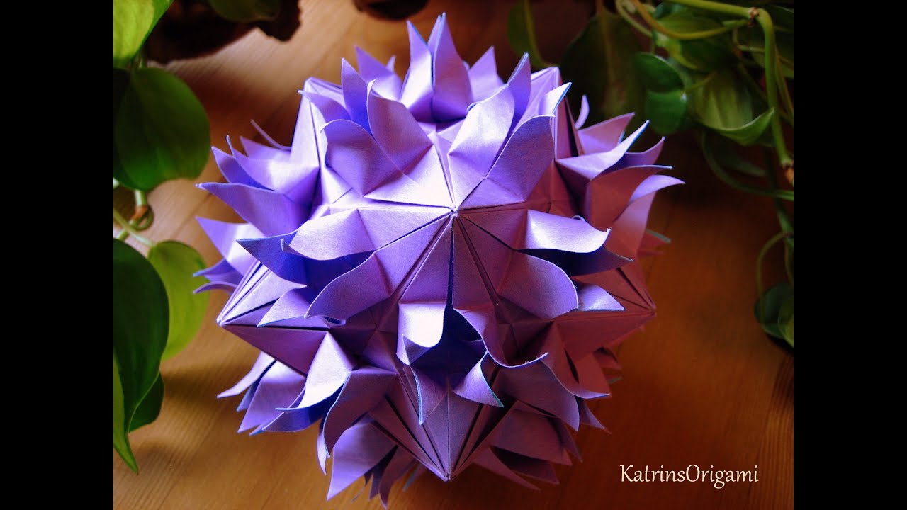 Origami ✿ Sudden Flame ✿ Kusudama