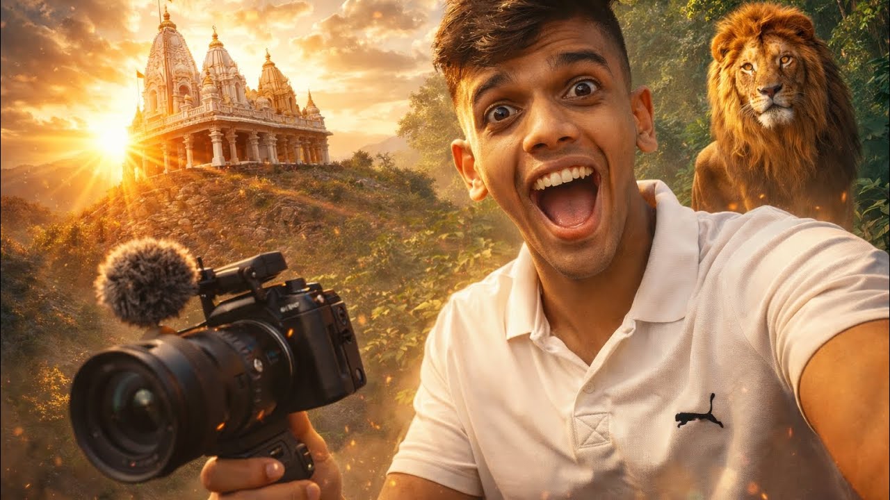 Kya Aaj Lion Dikhega? Bhavani Mata Mandir Jungle Vlog 😱🦁