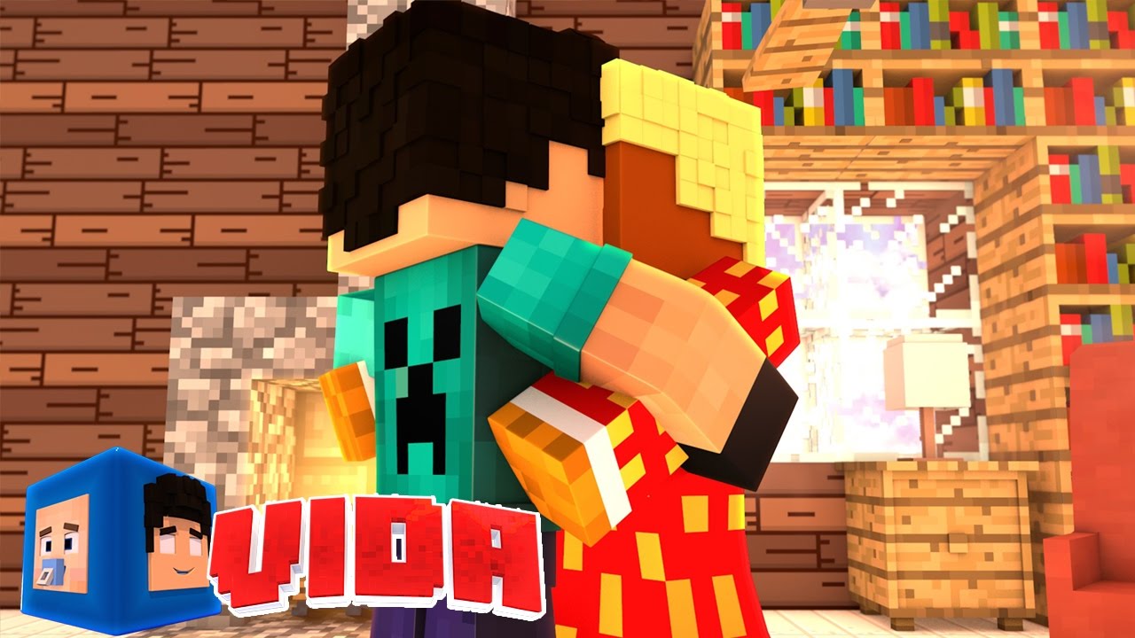 Minecraft :  ELES SE BEIJARAM !!! #119 (MINECRAFT VIDA )