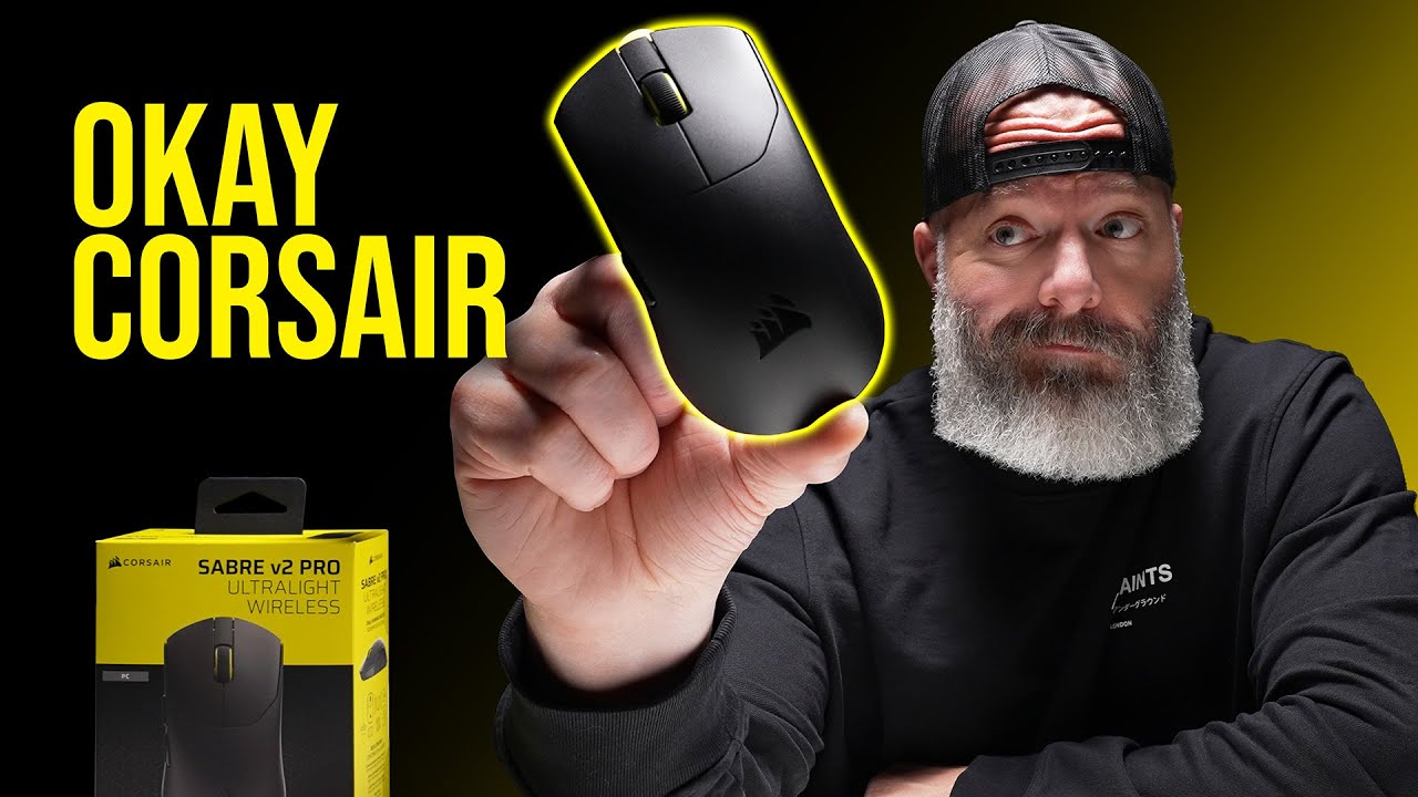 Не могу поверить, что это мышь Corsair (SABRE v2 PRO)