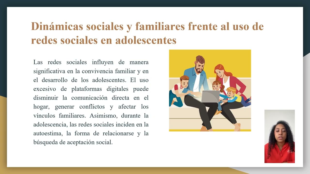 Consecuencias de las redes sociales en adolescente en el entorno familiar