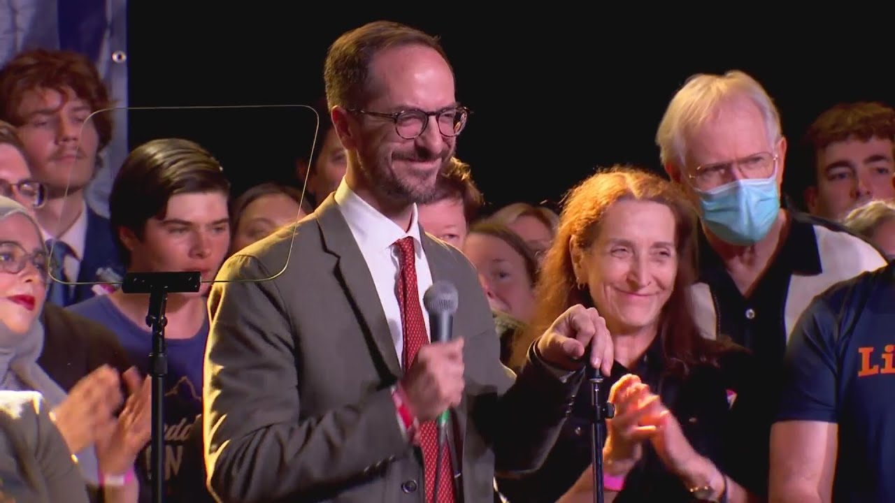 Freddie O'Connell gives victory speech after being elected as Nashville's next mayor