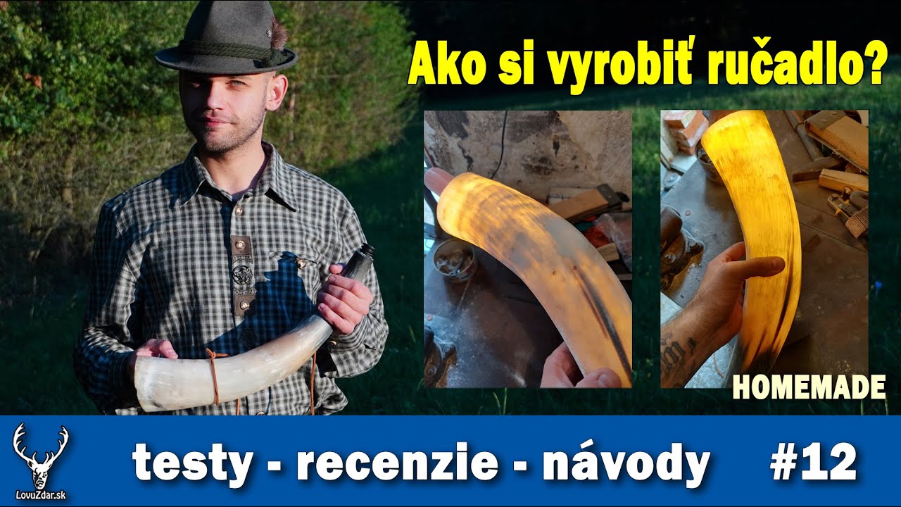 Výroba jelenieho ručadla v domácich podmienkach | Ako si vyrobiť ručadlo | homemade